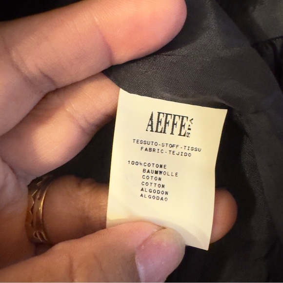 Moschino Black Jacket with Gold Accents - Picture 8 of 11